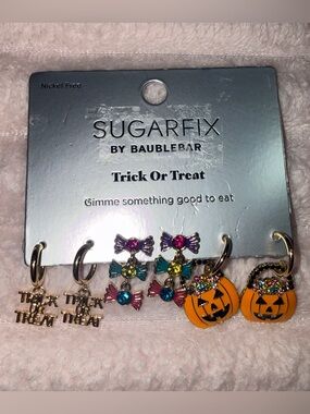 Sugarfix by Baublebar Halloween
Trick or Treat Earrings 3 Pairs NWT